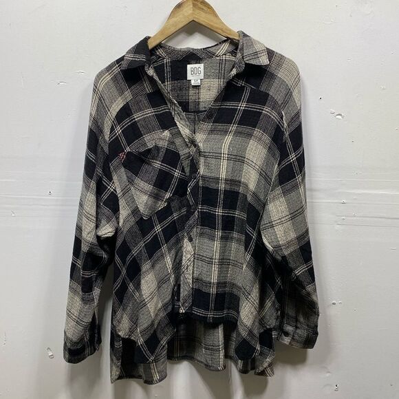 Urban Outfitters BDG Lachlan Plaid Flannel Shirt Small - Picture 1 of 6